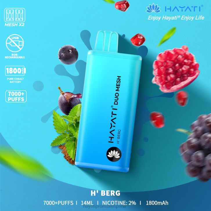 Hayati Duo Mesh desechable FTTT171 h'berg - Hayati Precio