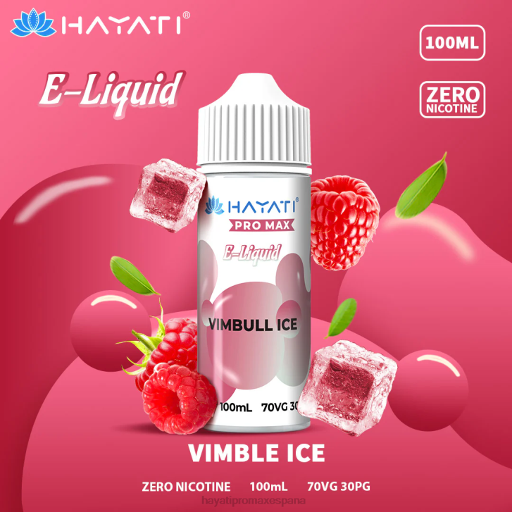 Hayati Pro Max sales de nic FTTT259 hielo vimbull - Hayati Vape Flavours