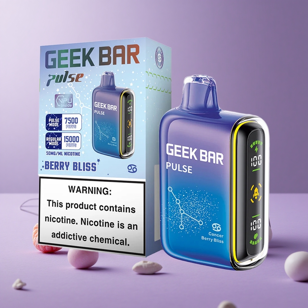 Geek Bar Pulse 15000 Puffs Barra Electrónica Desechable 16ML Edición Zodiaco