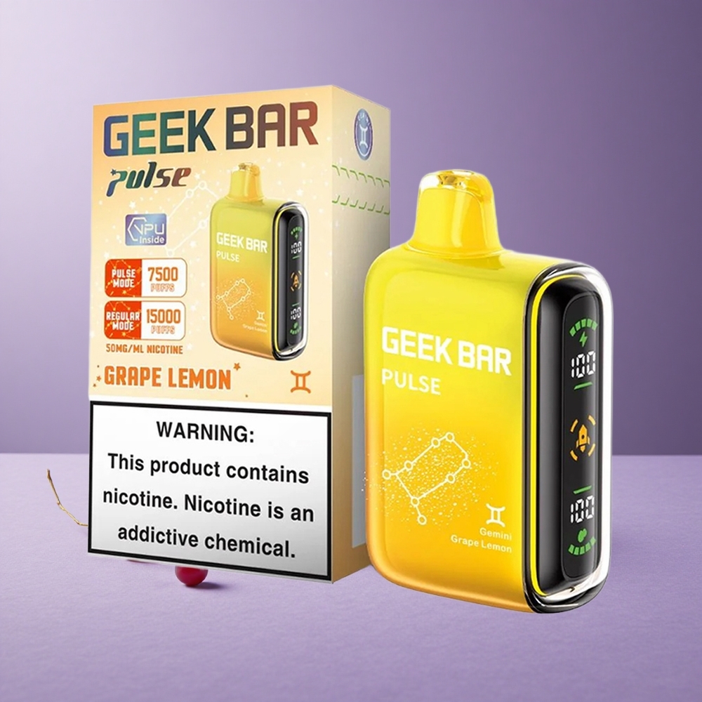 Geek Bar Pulse 15000 Puffs Barra Electrónica Desechable 16ML Edición Zodiaco