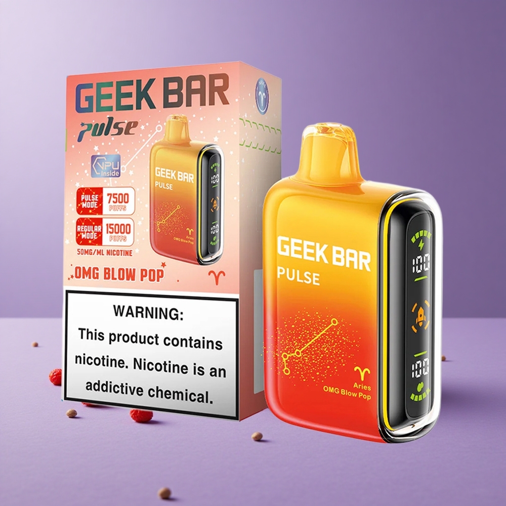 Geek Bar Pulse 15000 Puffs Barra Electrónica Desechable 16ML Edición Zodiaco