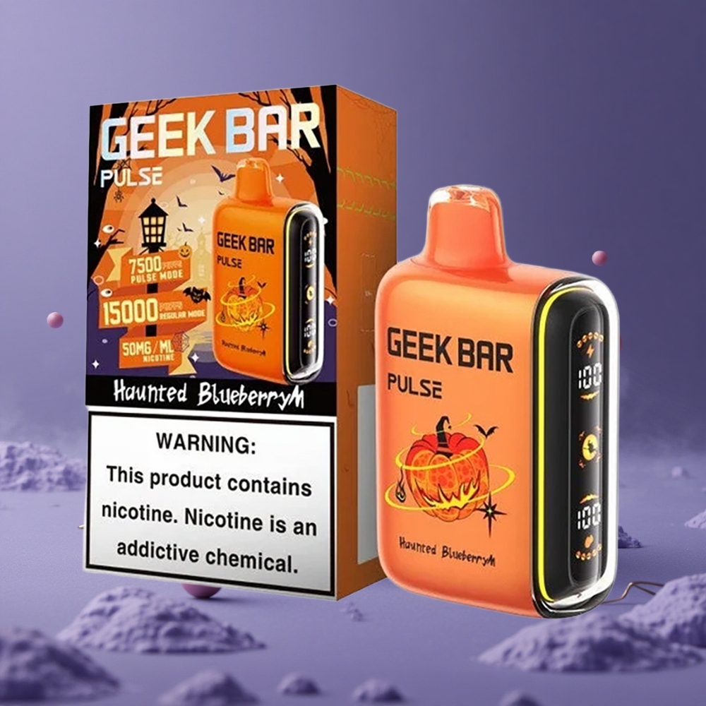 Geek Bar Pulse 15000 Puffs Dispositivo Vapear Edición Halloween con 16ML de Líquido y 5% de Nicotina