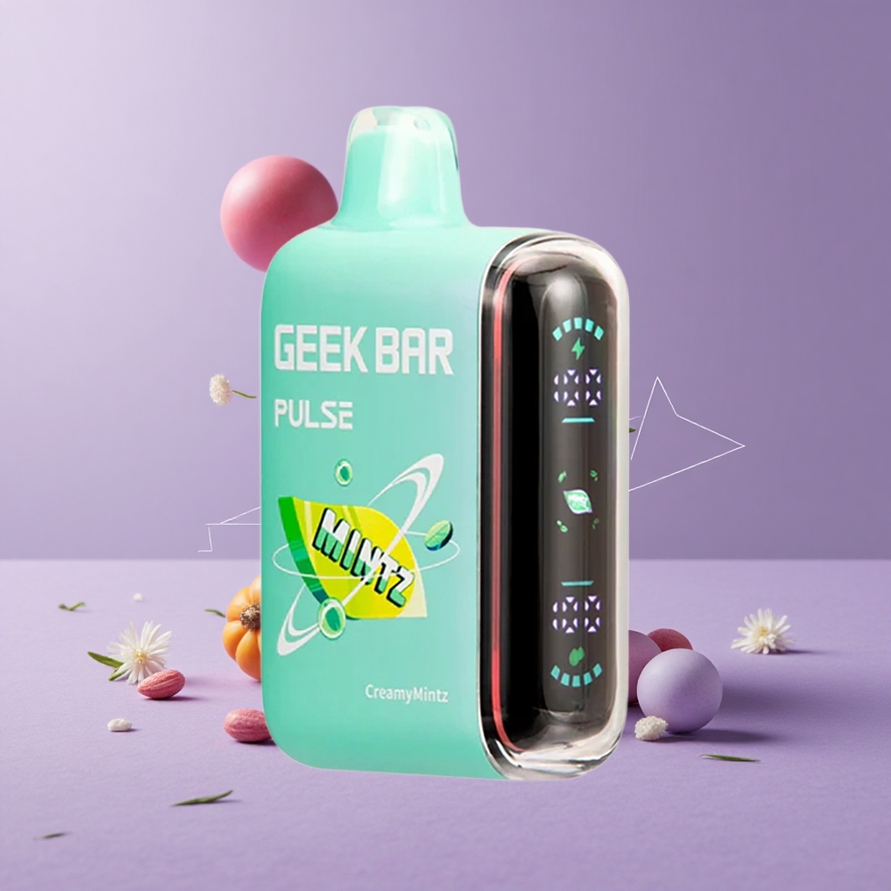 Geek Bar Pulse 15000 Puffs Dispositivo de Vapeo Desechable con 16ML de Líquido y Sabor a Menta