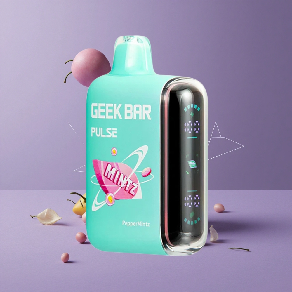 Geek Bar Pulse 15000 Puffs Dispositivo de Vapeo Desechable con 16ML de Líquido y Sabor a Menta