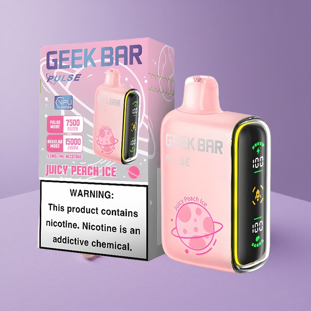 Geek Bar Pulse 15000 Puffs Edición Planeta con 16ML de Líquido y 5% de Nicotina