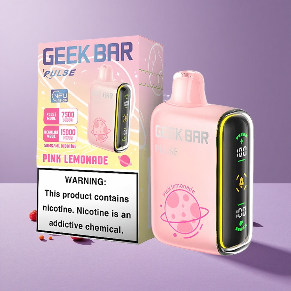 Geek Bar Pulse 15000 Puffs Edición Planeta con 16ML de Líquido y 5% de Nicotina
