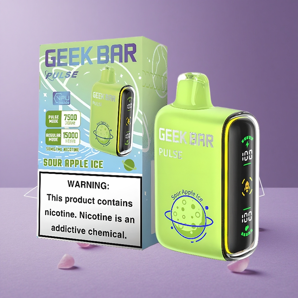 Geek Bar Pulse 15000 Puffs Edición Planeta con 16ML de Líquido y 5% de Nicotina