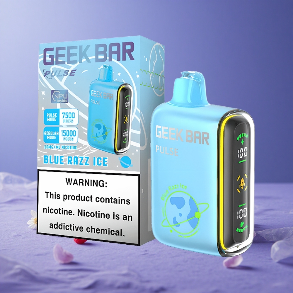 Geek Bar Pulse 15000 Puffs Edición Planeta con 16ML de Líquido y 5% de Nicotina