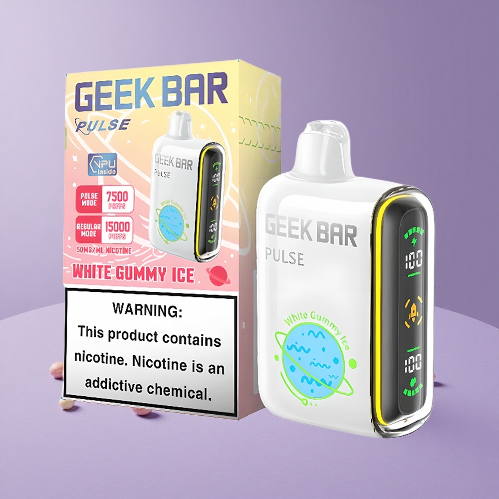 Geek Bar Pulse 15000 Puffs Edición Planeta con 16ML de Líquido y 5% de Nicotina