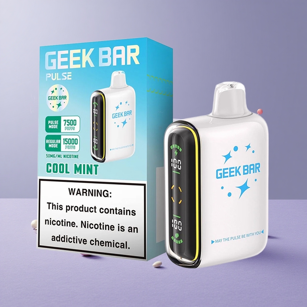 Geek Bar Pulse 15000 Puffs Edición Planeta con 16ML de Líquido y 5% de Nicotina