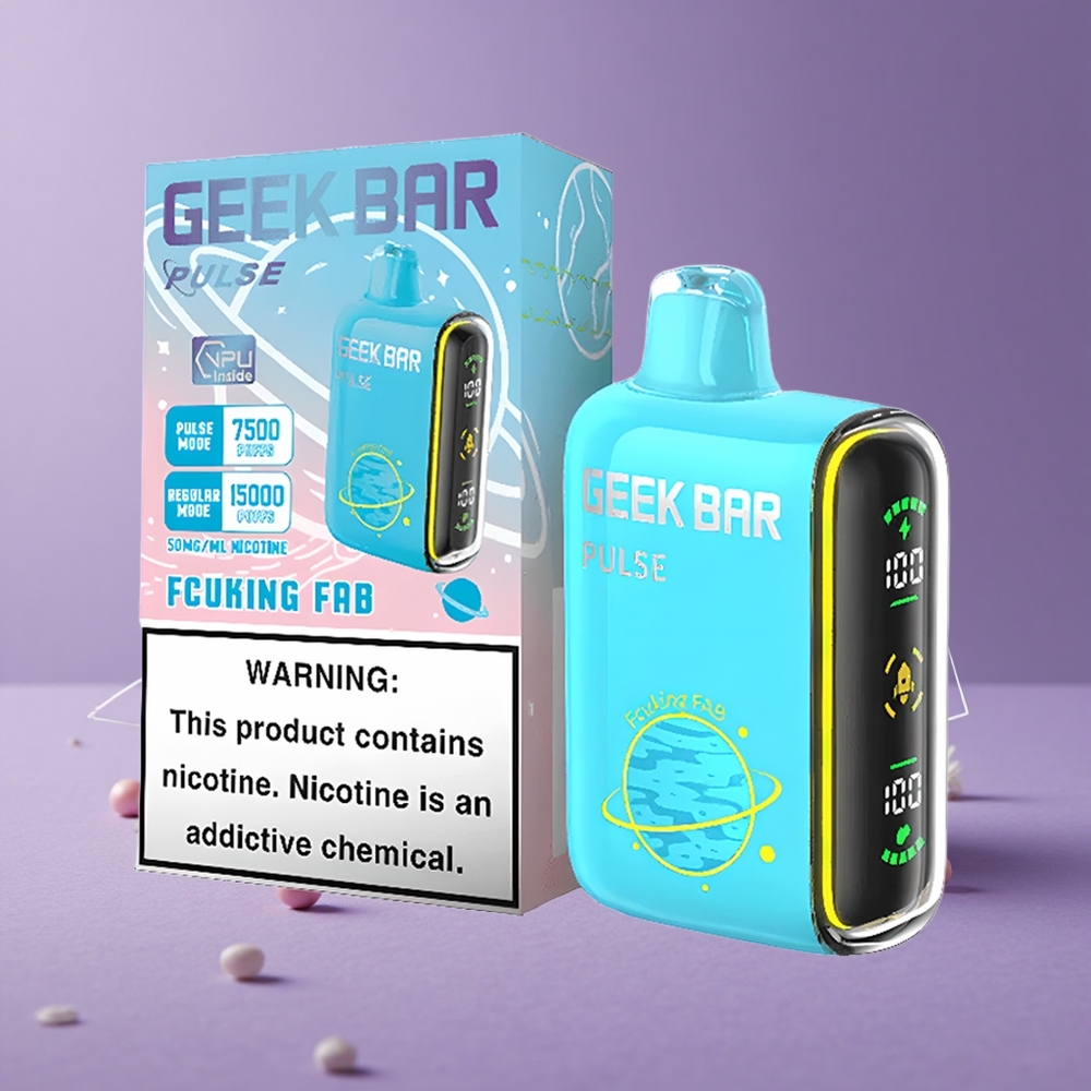 Geek Bar Pulse 15000 Puffs Edición Planeta con 16ML de Líquido y 5% de Nicotina