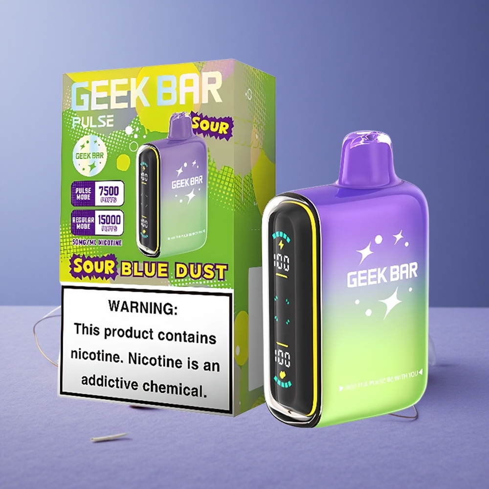Geek Bar Pulse 15000 Puffs Edición Ácida con 16ML y 5% de Nicotina