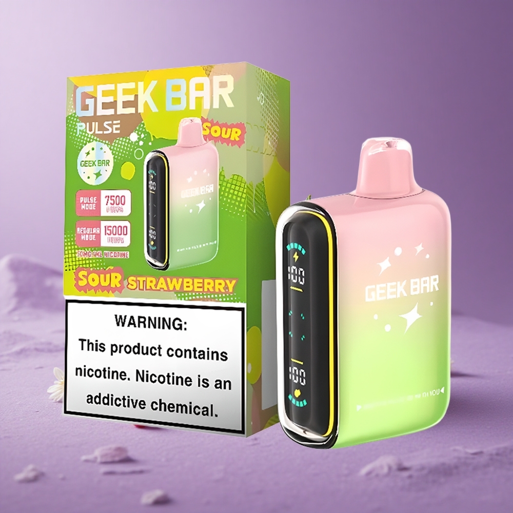 Geek Bar Pulse 15000 Puffs Edición Ácida con 16ML y 5% de Nicotina