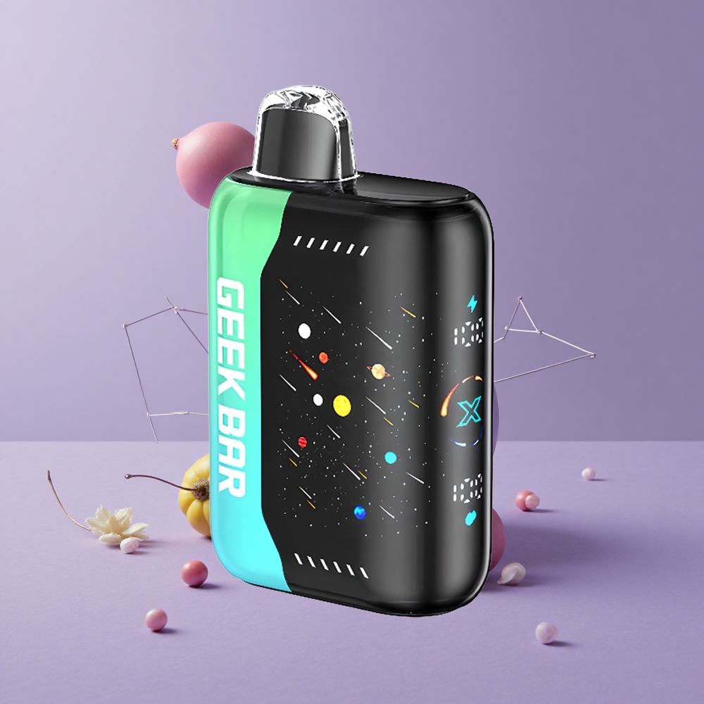 Geek Bar Pulse X 25000 Puffs Meteorito con 18mL de E-Líquido y Pantalla Curva 3D