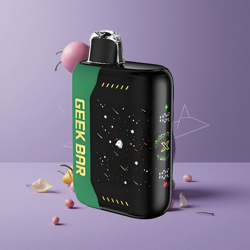 Geek Bar Pulse X 25000 Puffs Navidad con 18mL de E-Líquido y Pantalla Indicadora Curva 3D