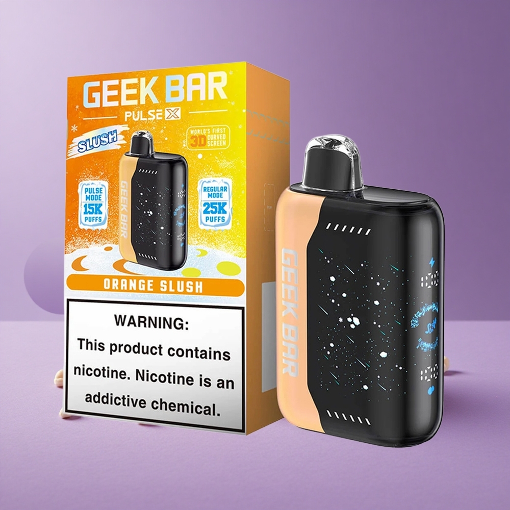 Geek Bar Pulse X 25000 Puffs Slush Edition con 18mL de E-Líquido y Pantalla Curva 3D