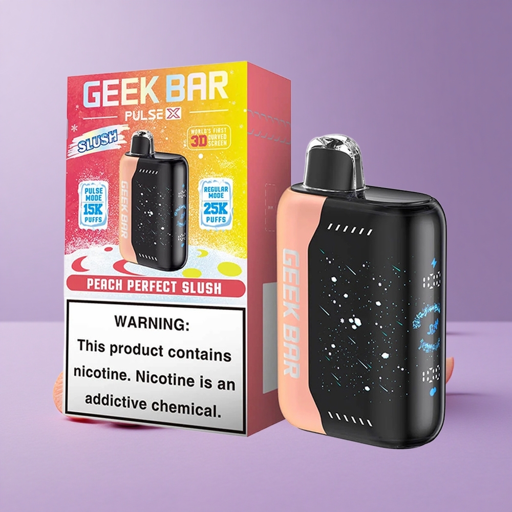 Geek Bar Pulse X 25000 Puffs Slush Edition con 18mL de E-Líquido y Pantalla Curva 3D