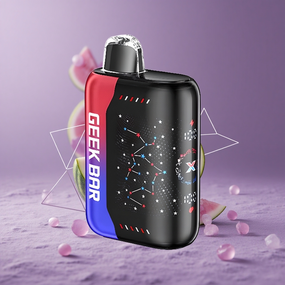 Geek Bar Pulse X 25000 Puffs con Pantalla Curva 3D y Carga USB Tipo-C Edición Patriota