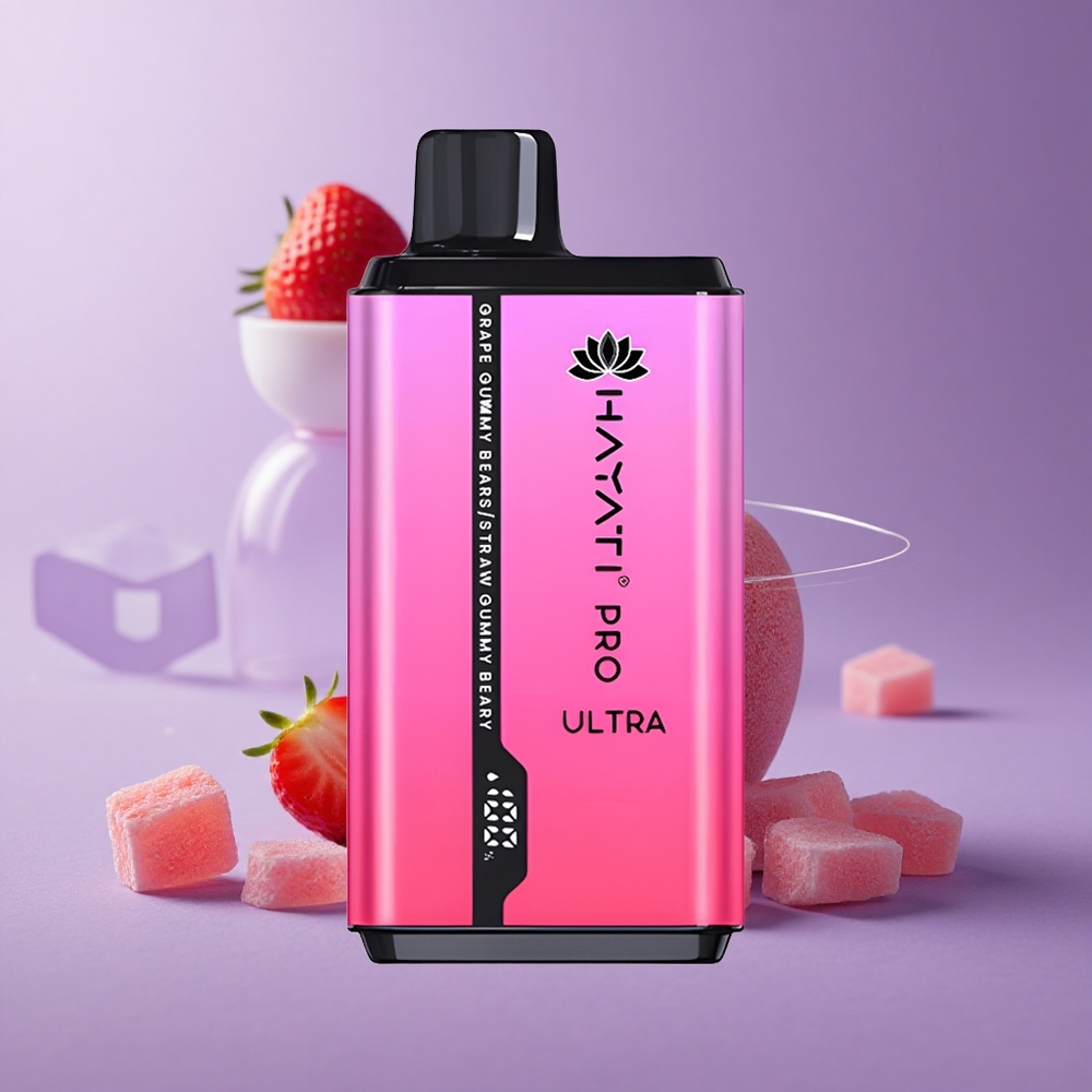 Hayati Pro Ultra 15000 Puffs 12ml Osito de Goma Uva