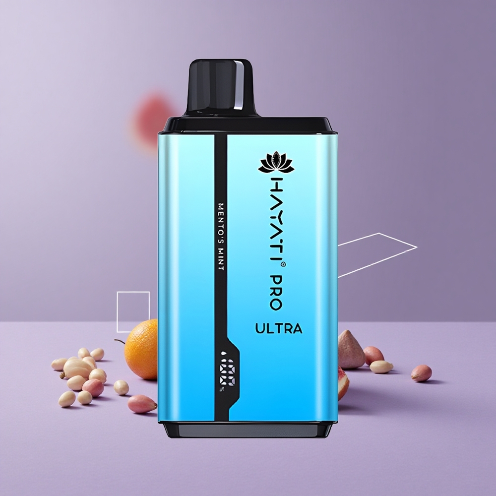 Hayati Pro Ultra 15000 Puffs E-Líquido 2 12ml Menta Mento'S
