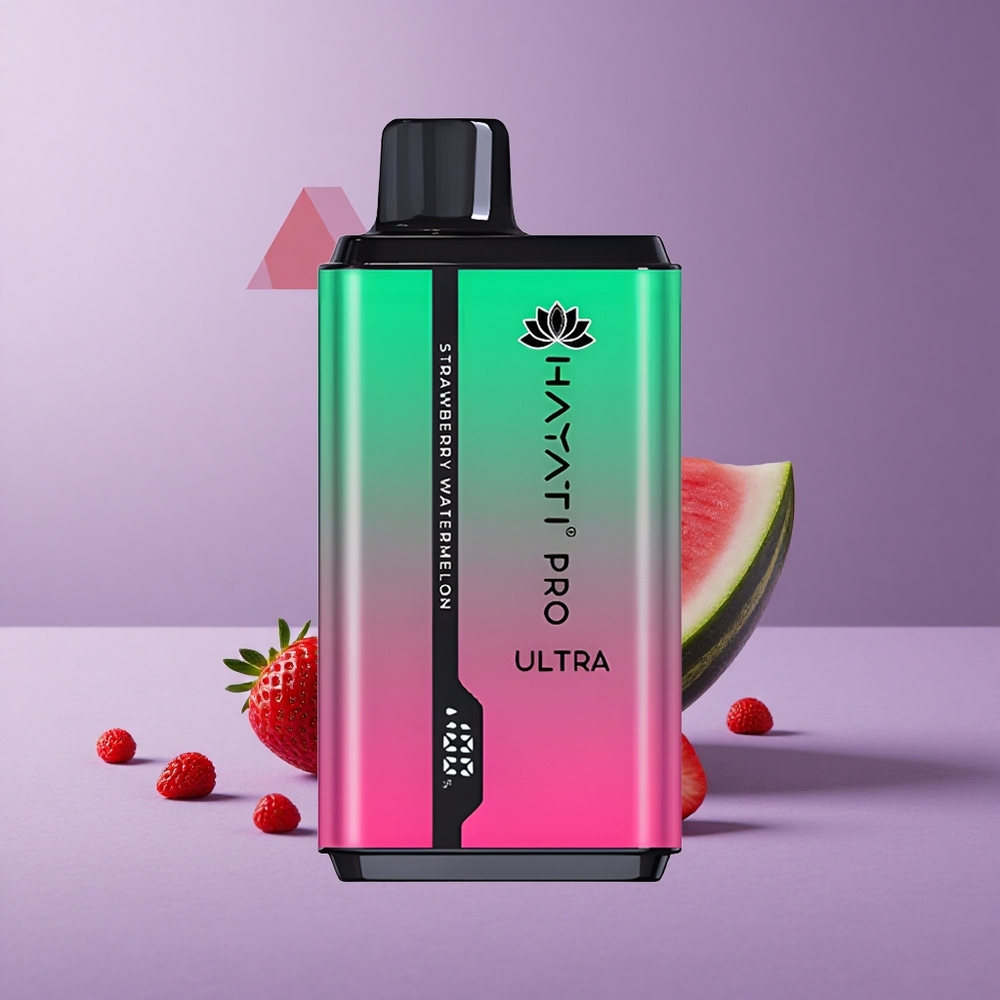 Hayati Pro Ultra 15000 Puffs Fresa Sandía 2 12ml 2% Nicotina