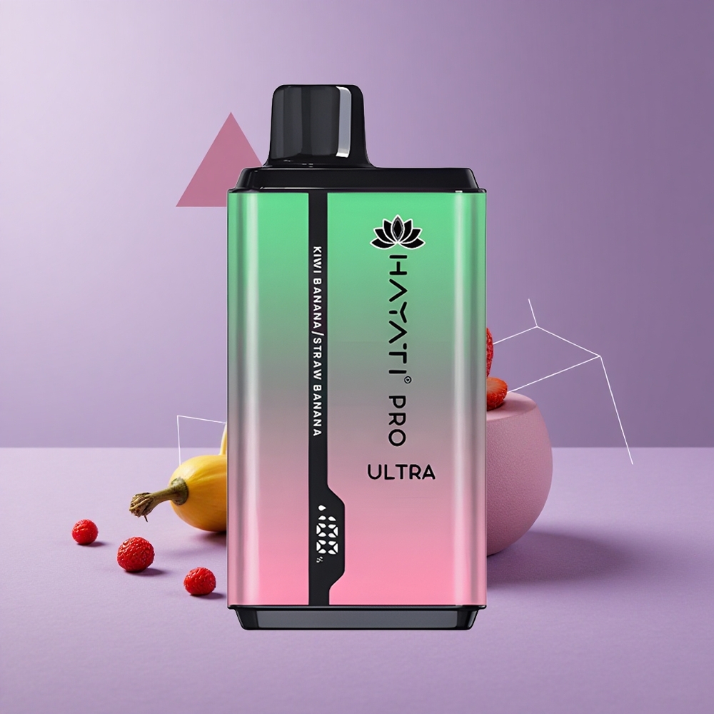 Hayati Pro Ultra 15000 Puffs Kiwi Plátano 850mAh 24ml