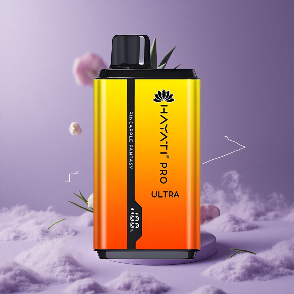 Hayati Pro Ultra 15000 Puffs Piña Fantasía 2 12ml 2% Nicotina