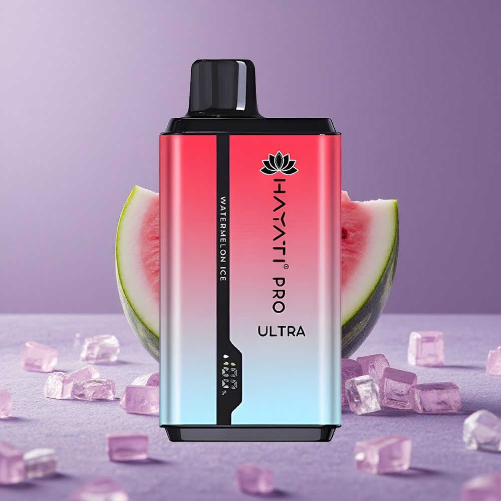 Hayati Pro Ultra 15000 Puffs Sandía Helada 2 12ml 2% Nicotina