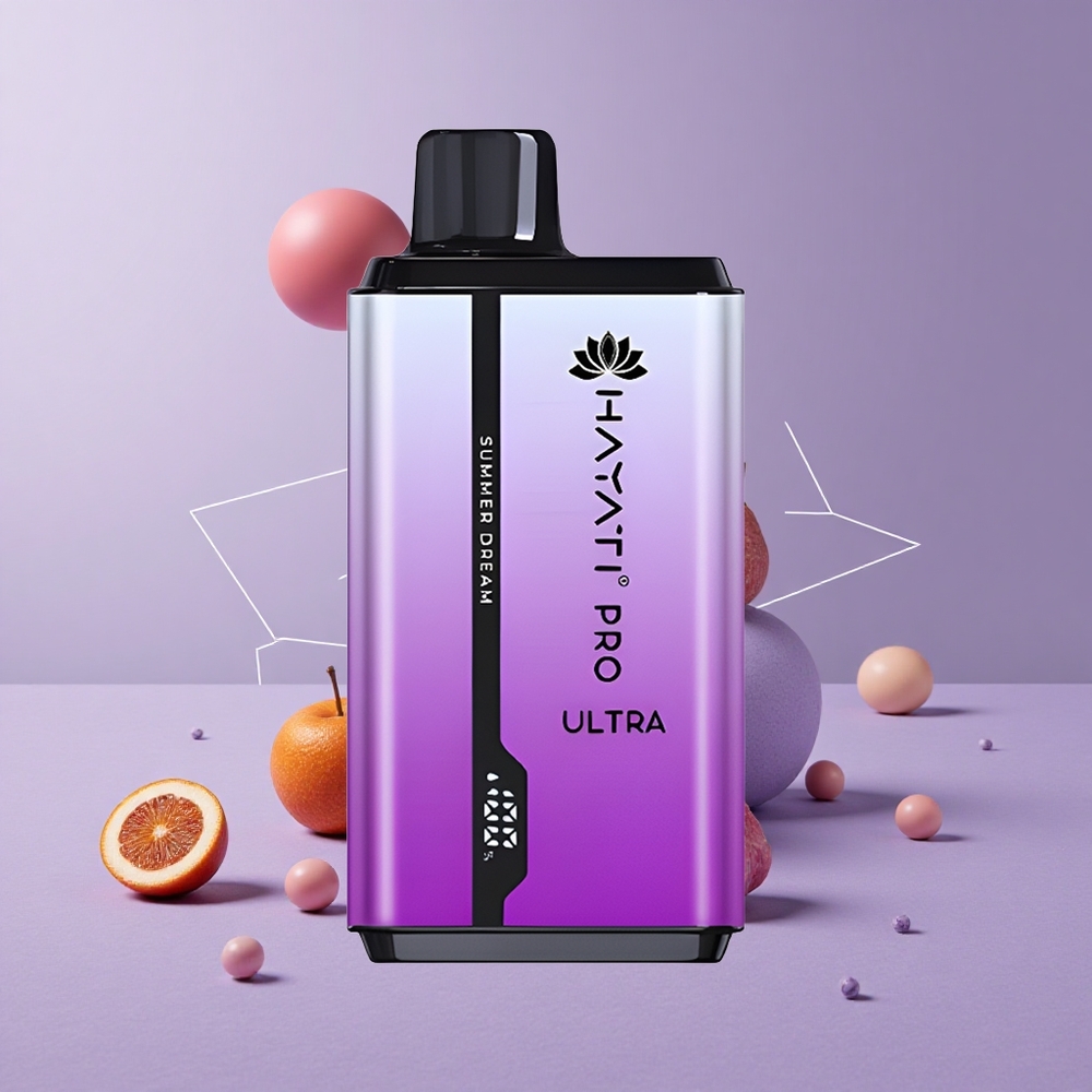 Hayati Pro Ultra 15000 Puffs Sueño de Verano Capacidad de E-Líquido: 2 12ml Nicotina: 2%