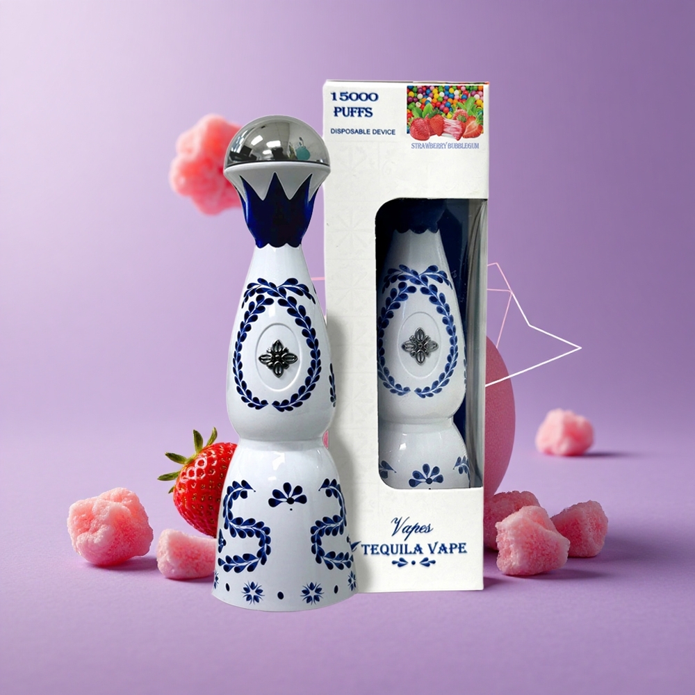 HUMO Azul 15000 Puffs Chicle Fresa 20mL 5% Nicotina
