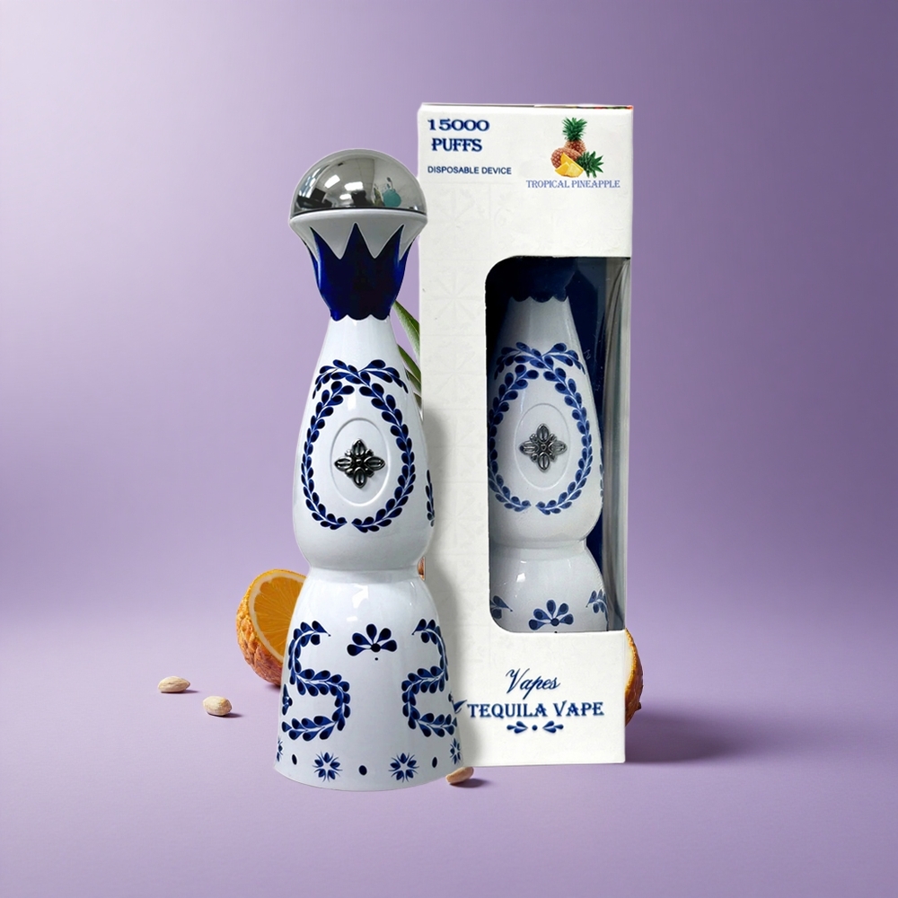 HUMO Azul 15000 Puffs Vape Desechable Piña Tropical con 20mL y 5% Nicotina