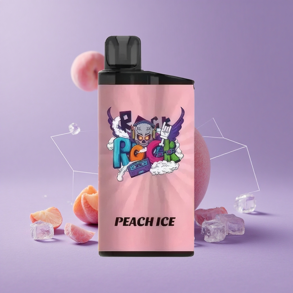 IGET Bar 3500 Puffs Helado de Melocotón con Batería de 1400 mAh y Bobina Mesh de 1.2 Ohm