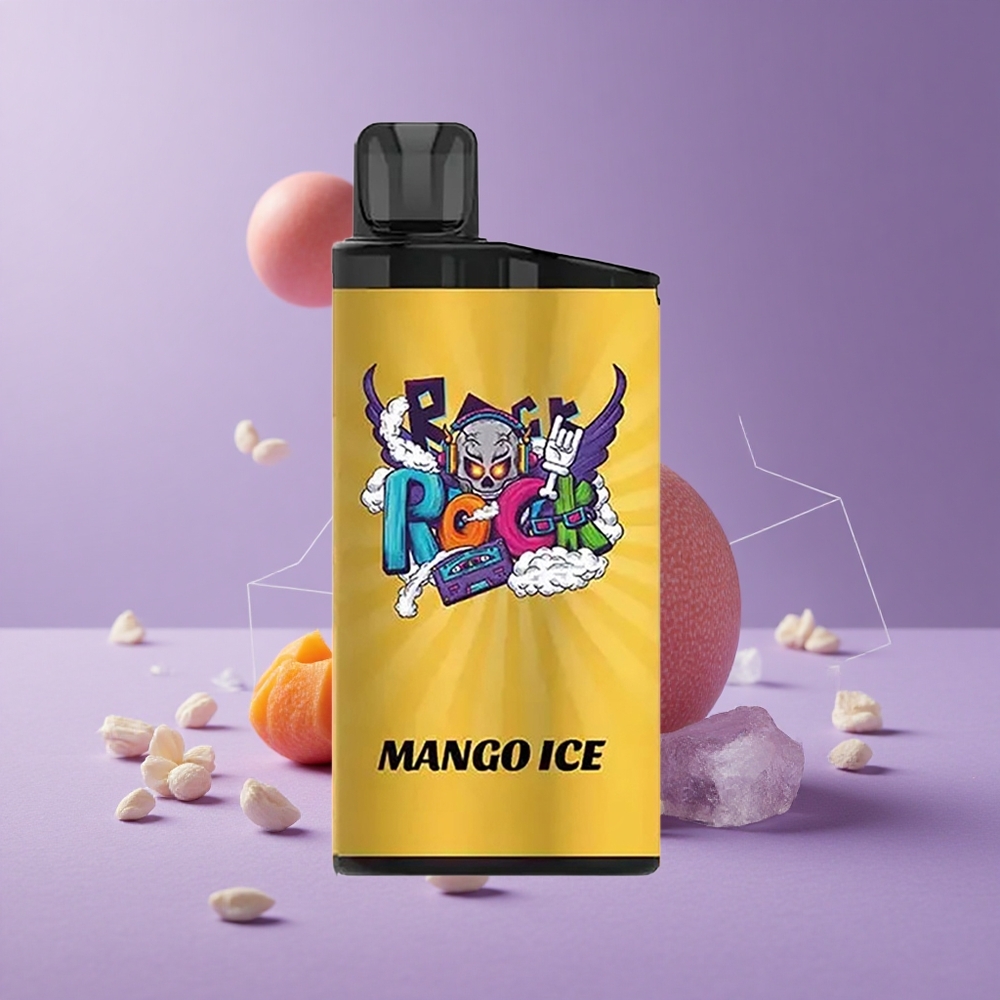 IGET Bar 3500 Puffs Mango Hielo con Batería de 1400 mAh y Bobina Mesh de 1.2 Ohm