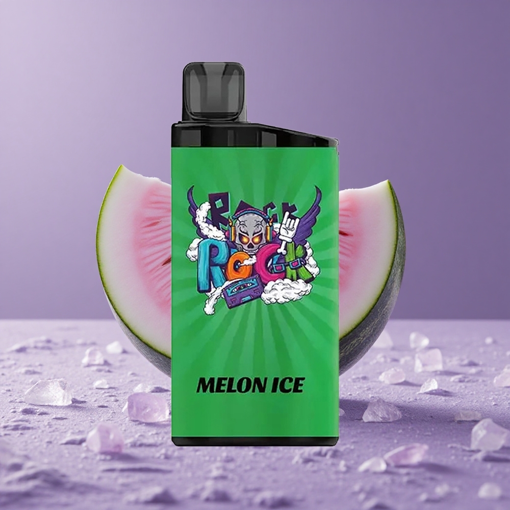 IGET Bar 3500 Puffs Vape Desechable Melón Helado con Batería de 1400 mAh y Bobina Mesh de 1.2 Ohm