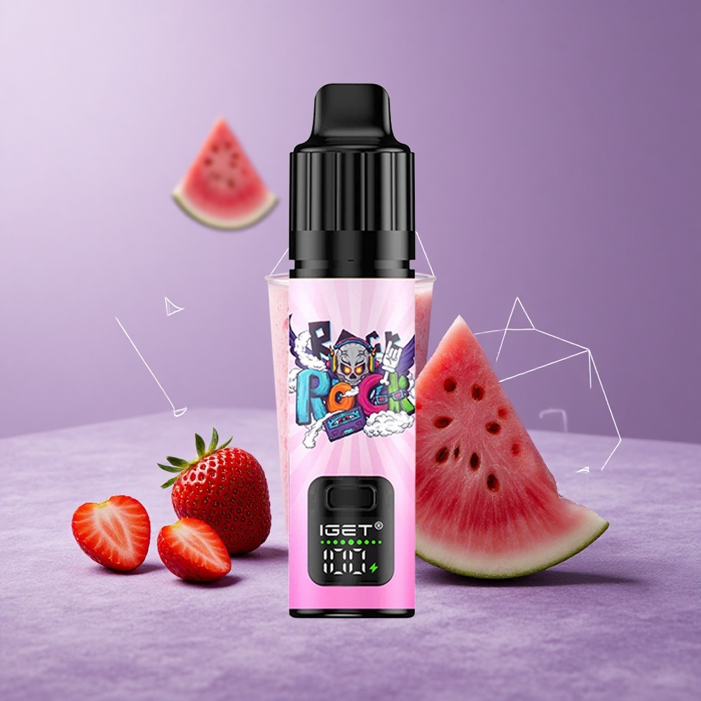 IGET BAR PLUS S3 POD 10000 Puffs Fresa Sandía Hielo 18ml 5% Nicotina