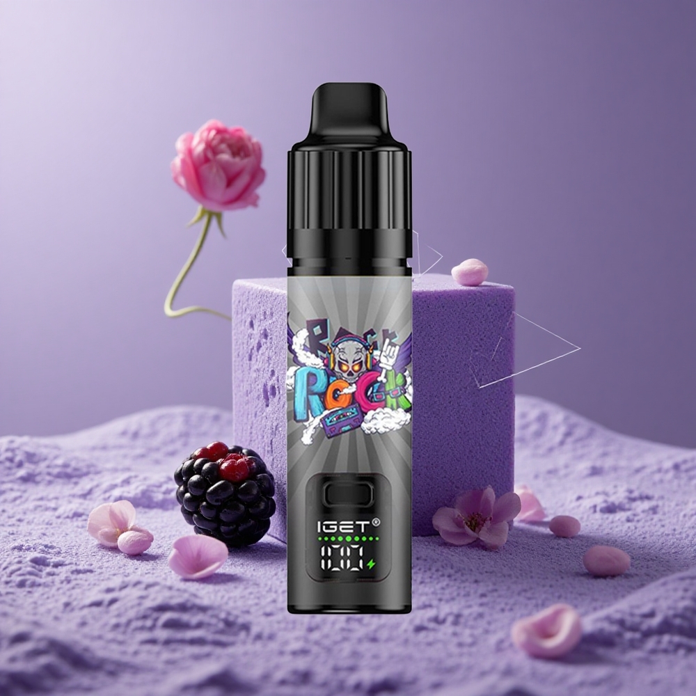 IGET BAR PLUS S3 POD 10000 Puffs Vape Desechable Zarzamora Helada 18ml E-líquido