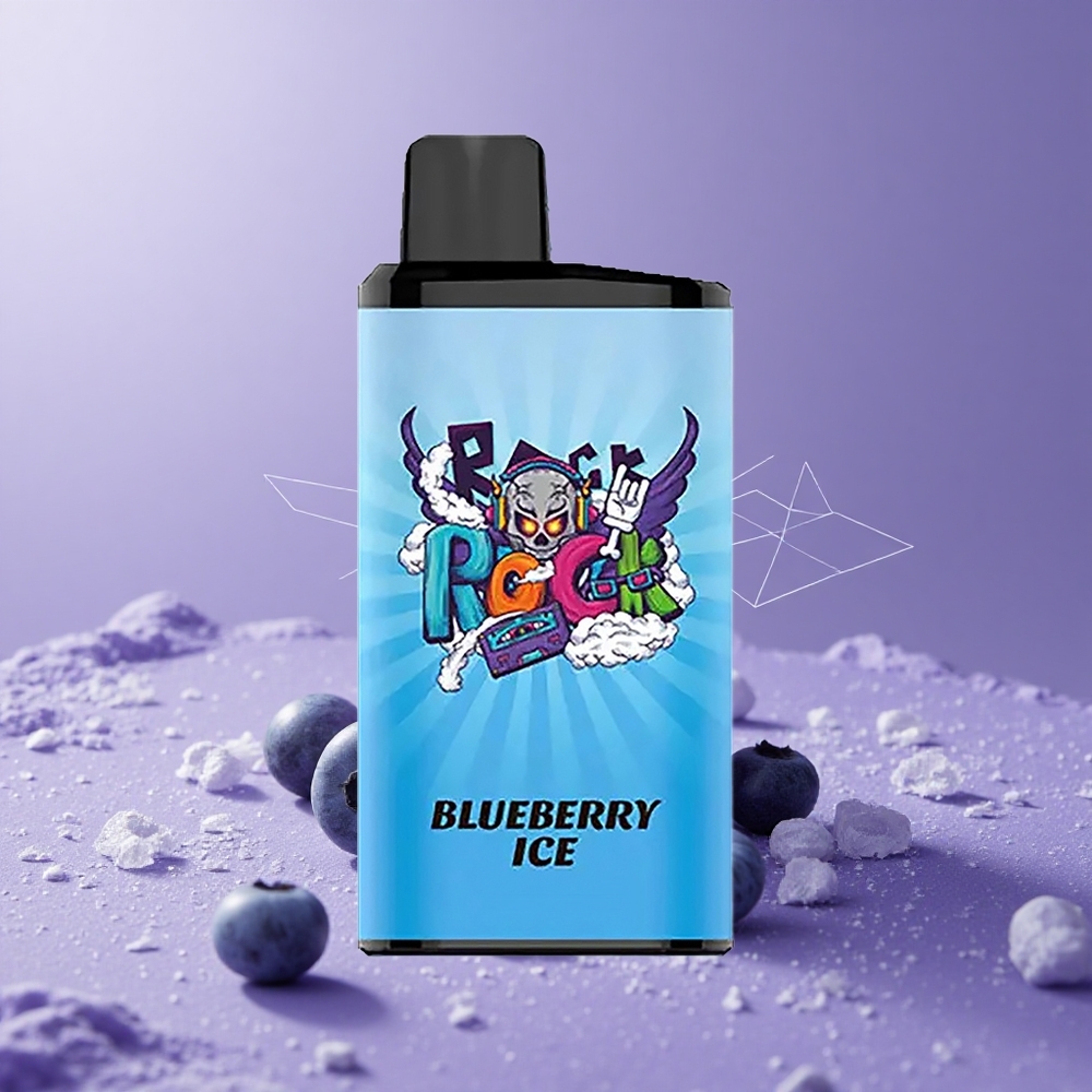 IGET Bar Pro 10000 Puffs Vape Desechable Arándano Helado Material PC+ALU Batería 2000 mAh