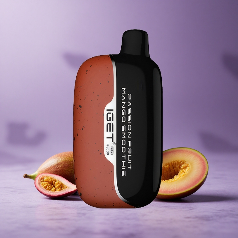 IGET Moon K5000 Puffs Vape Desechable Batido de Fruta de la Pasión y Mango 5000 Puffs y 81.5 g