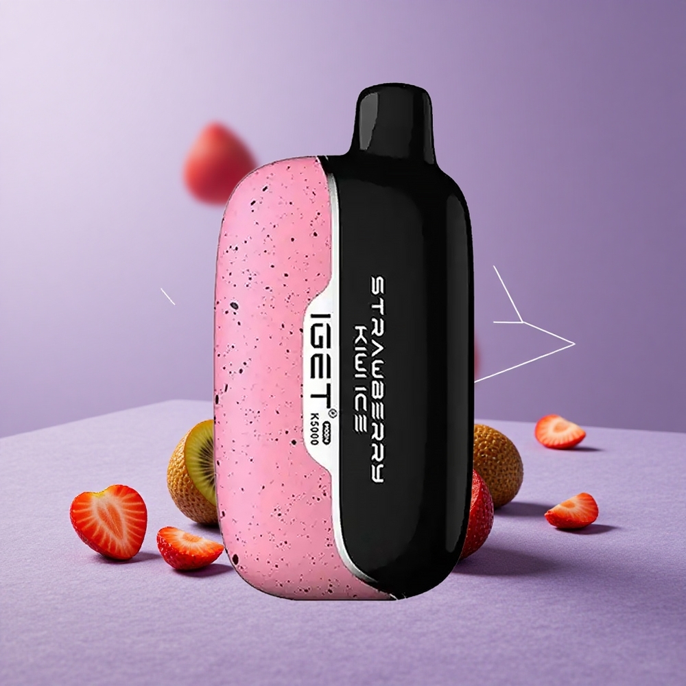 IGET Moon K5000 Puffs Vape Desechable Fresa Kiwi Hielo 5000 Puffs Material PC