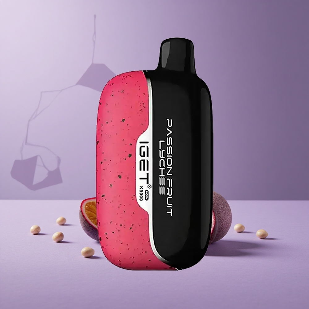 IGET Moon K5000 Puffs Vape Desechable Fruta de la Pasión Lichi hasta 5000 Puffs 81.5 g