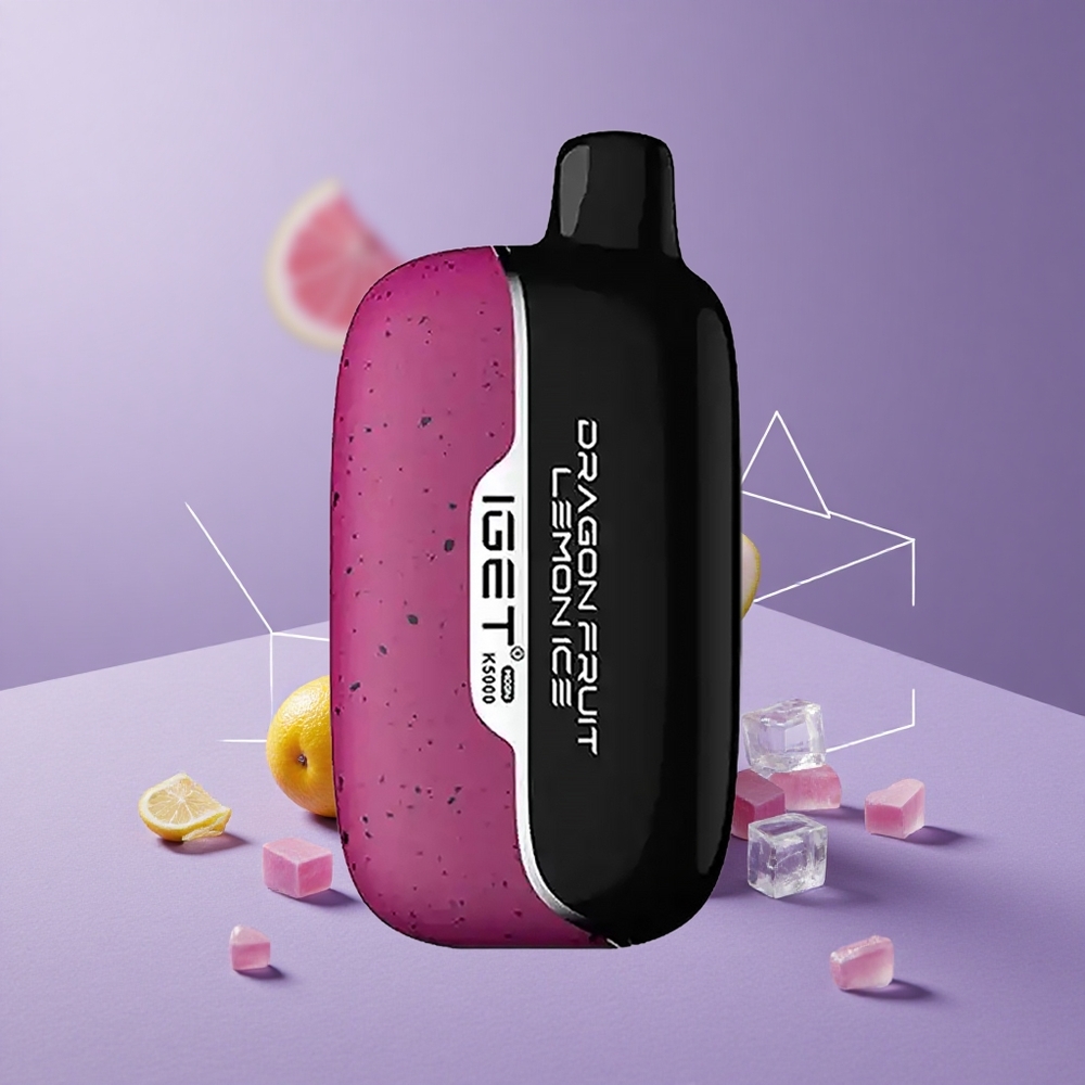 IGET Moon K5000 Puffs Vape Desechable Pitahaya Limón Hielo 81.5g 1.35 Ohm