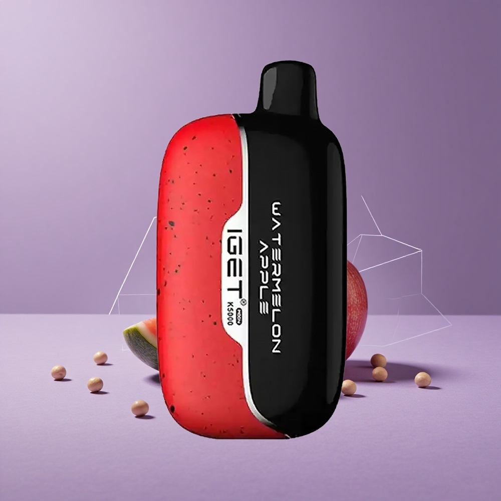 IGET Moon K5000 Puffs Vape Desechable Sandía Manzana 5000 Puffs Material PC