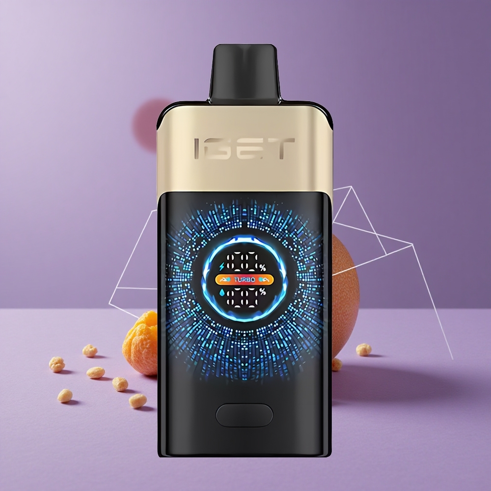 IGET ONE 12000 Puffs Vape Desechable Pantalla Grande Color Naranja Tropical