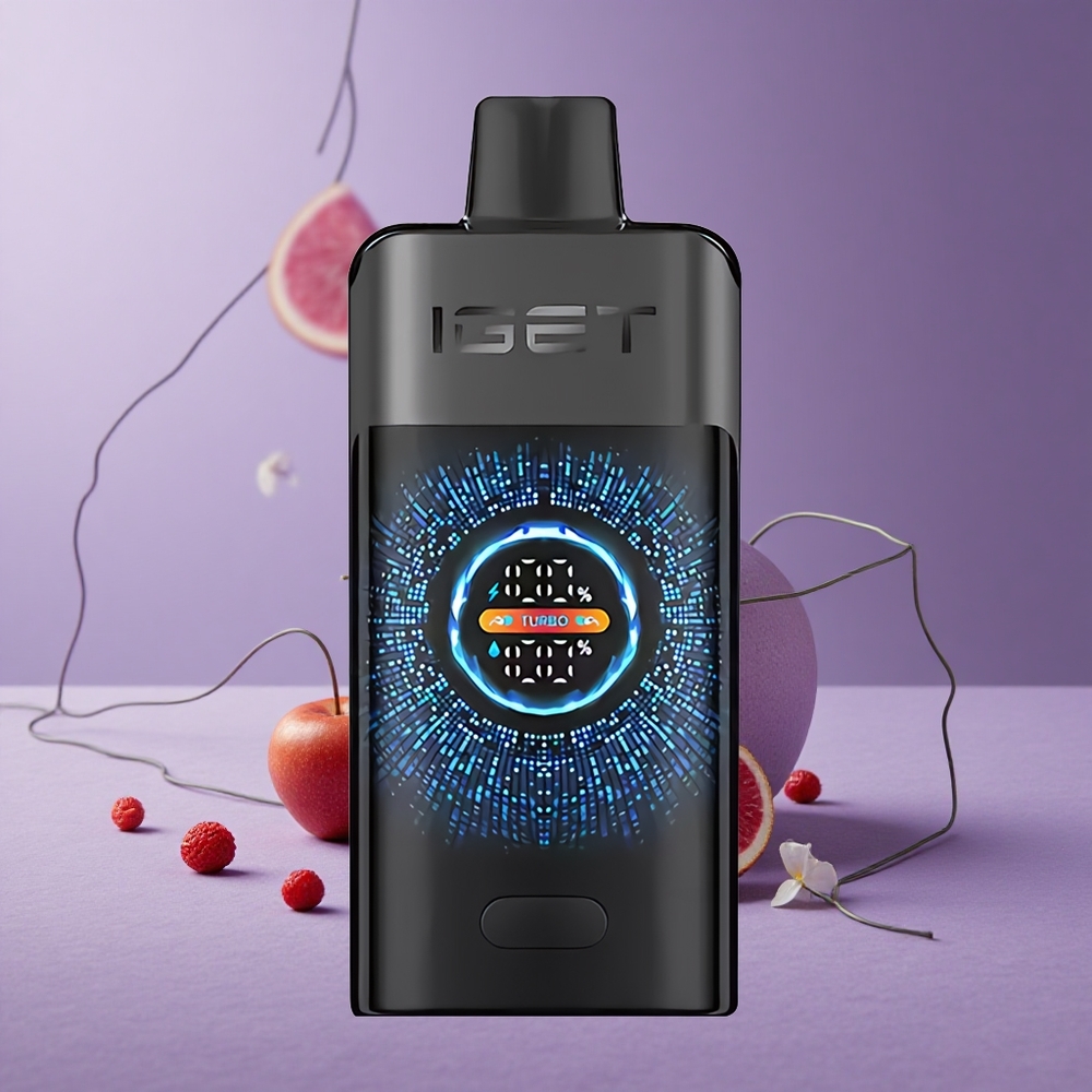 IGET ONE 12000 Puffs Vape Desechable Selva Negra con Pantalla Curva Grande y Batería de 2700 mAh