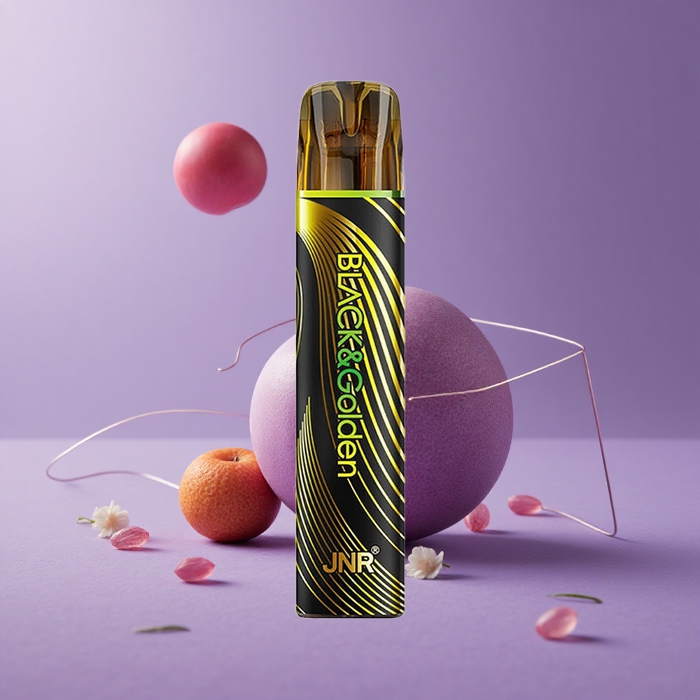 JNR Black&Golden 800 Puffs Amor 419 Sin Carga 2ml Capacidad de E-Líquido