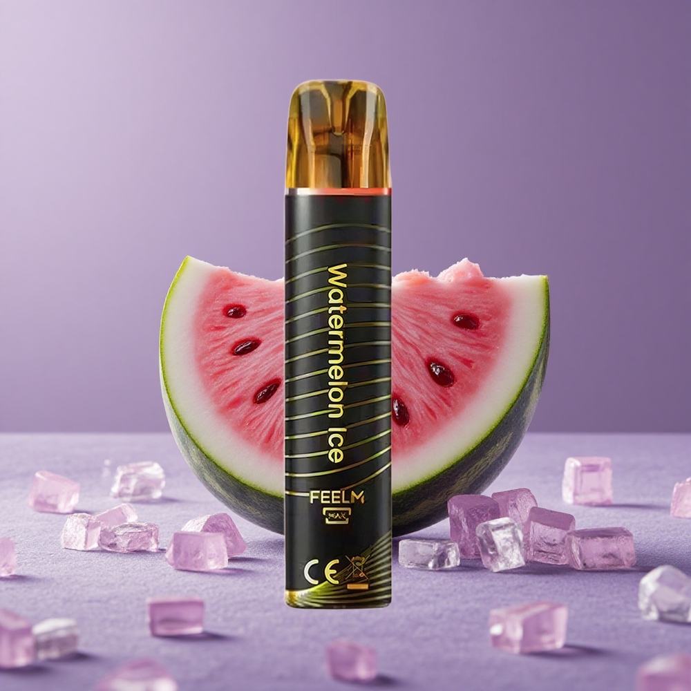 JNR Black&Golden 800 Puffs Desechable Sandía Helada 2ml Capacidad de Líquido Sin Carga