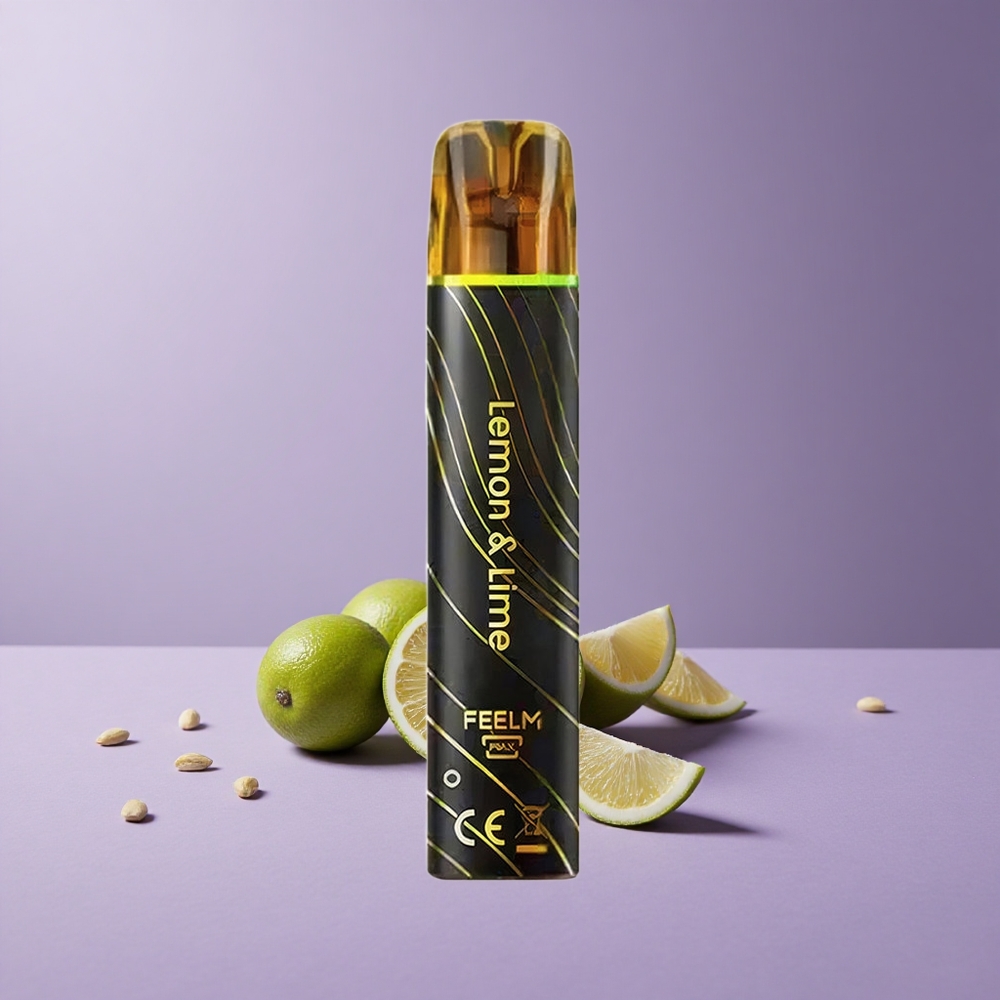 JNR Black&Golden 800 Puffs Desechable Vape Limón & Lima Certificación TPD