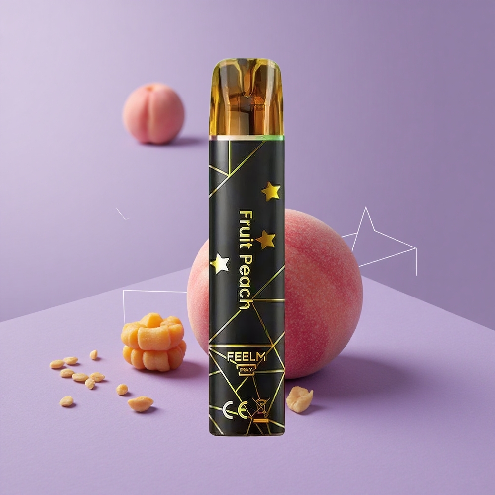 JNR Black&Golden 800 Puffs Melocotón Desechable 550mAh 2ml