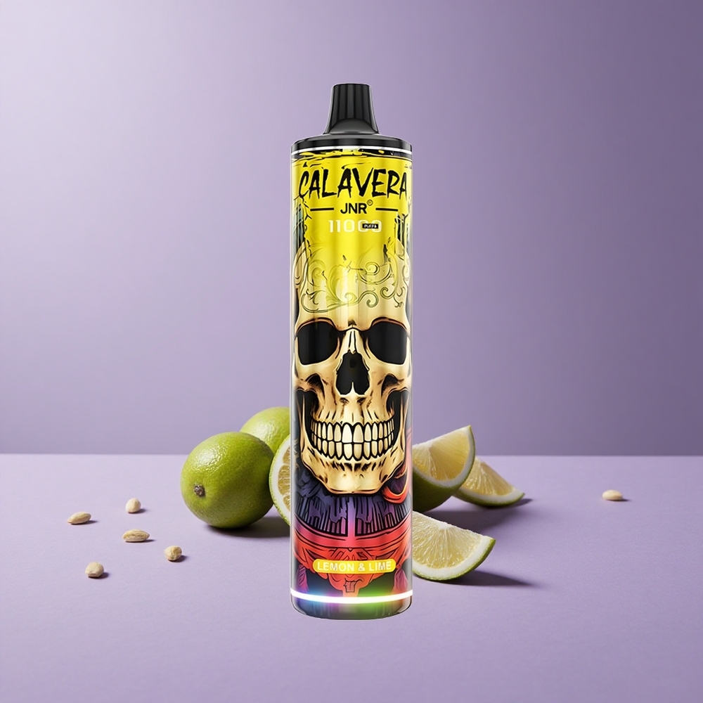 JNR Calavera 11000 Puffs Desechable Vape Limón & Lima Puerto Tipo-C Bobina Mesh 1.0ohm