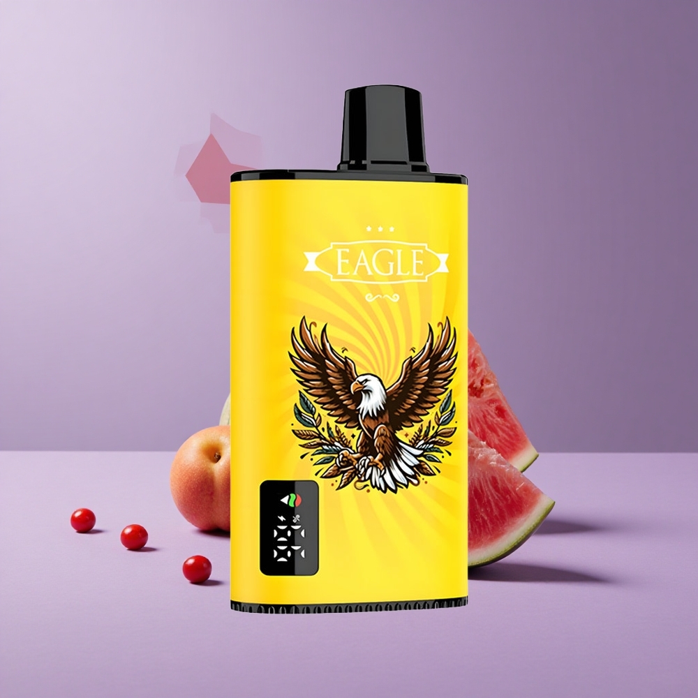 JNR EAGLE Smart 23000 Puffs Melocotón Mango Sandía Pantalla Digital y Bobina Mesh 1.0ohm